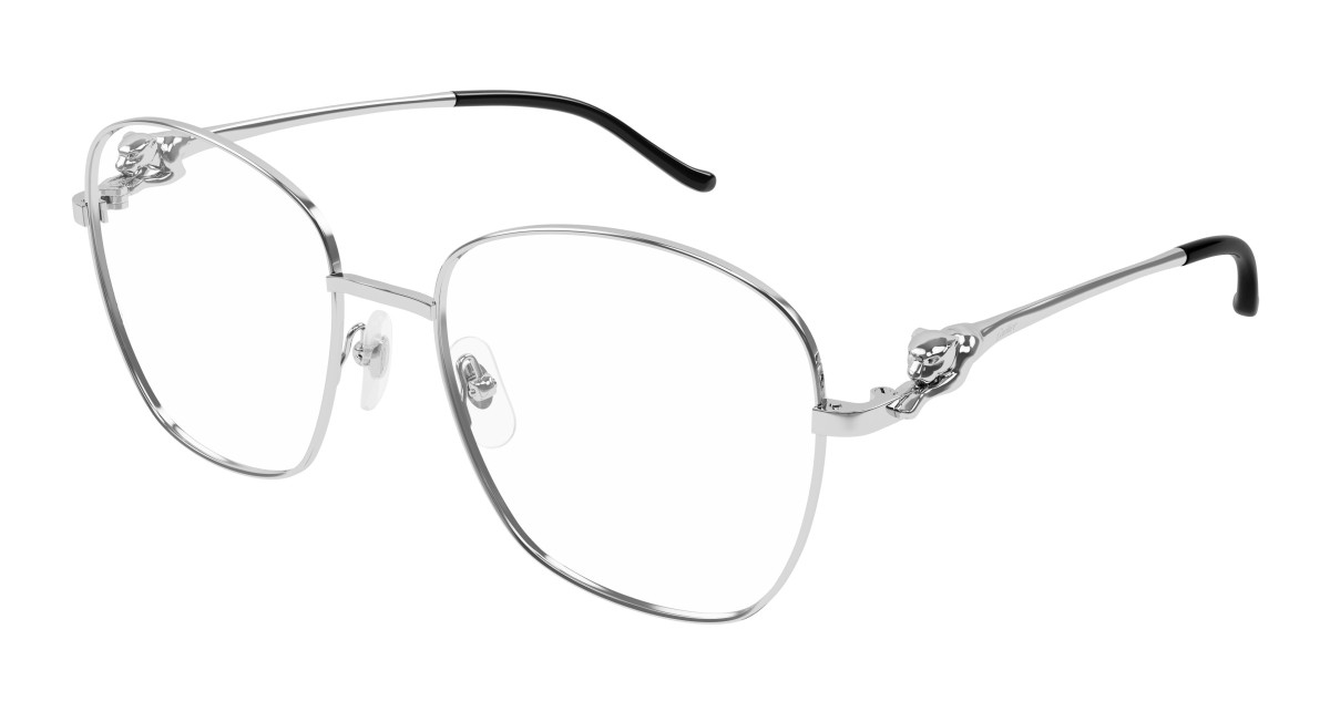 Cartier Eyeglasses CT0371O 002 Silver