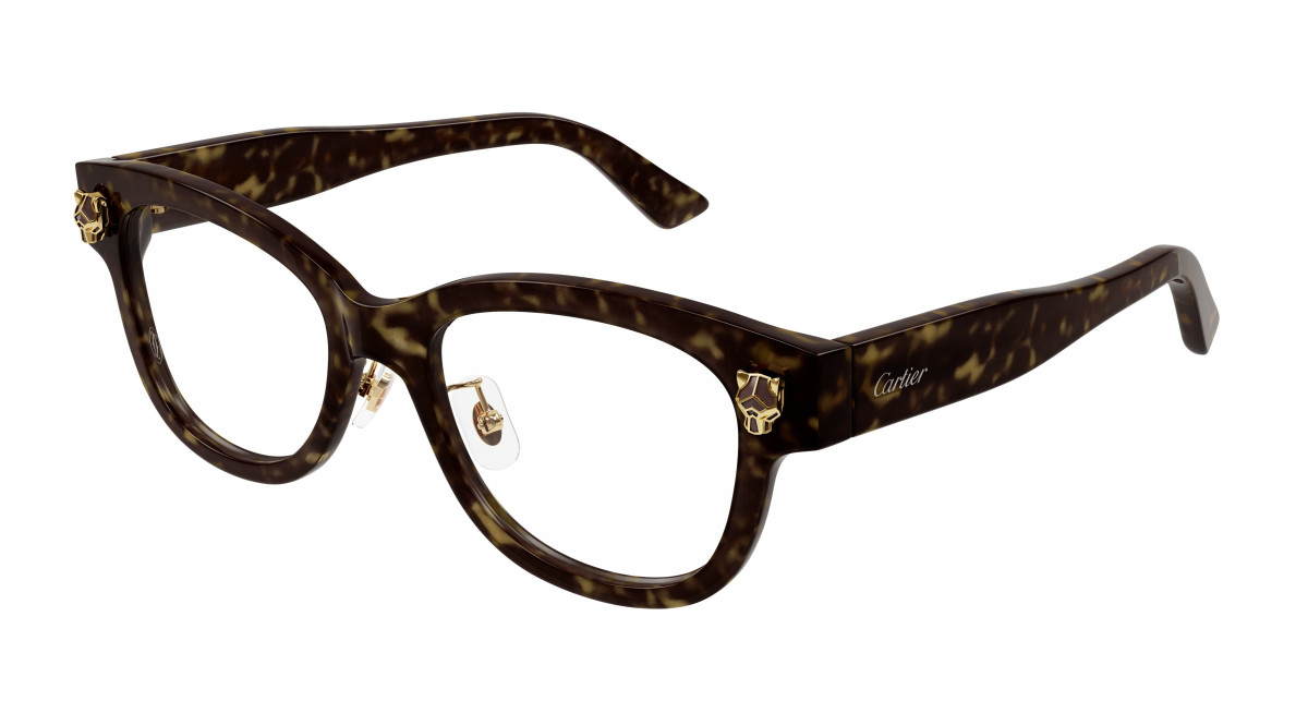 Cartier Eyeglasses CT0373OA 002 Havana