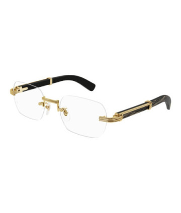 Cartier Eyeglasses CT0377O 001 Gold