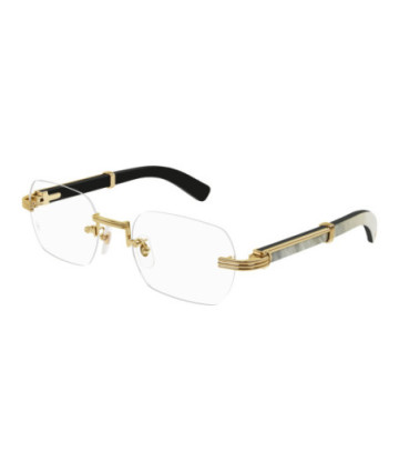 Cartier Eyeglasses CT0377O 003 Gold
