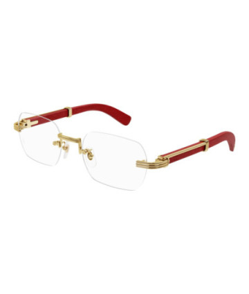 Cartier Eyeglasses CT0377O 004 Gold