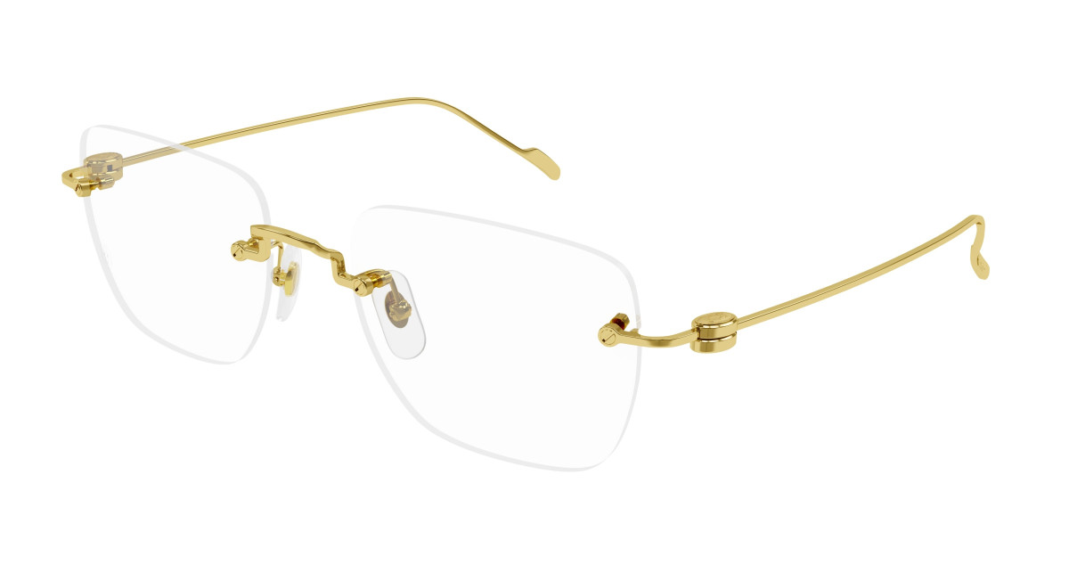 Cartier Eyeglasses CT0379O 002 Gold