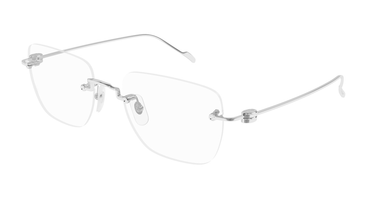 Cartier Eyeglasses CT0379O 003 Silver