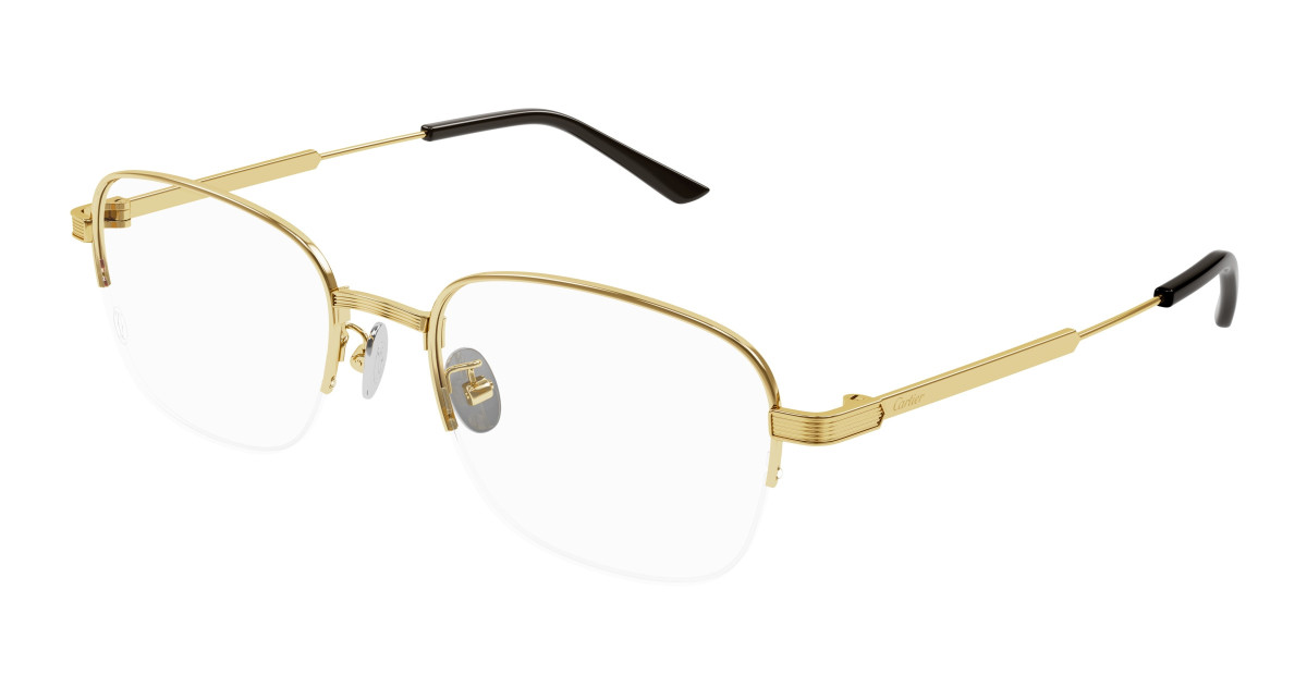 Cartier Eyeglasses CT0382O 001 Gold