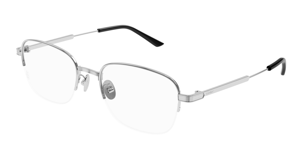 Cartier Eyeglasses CT0382O 002 Silver