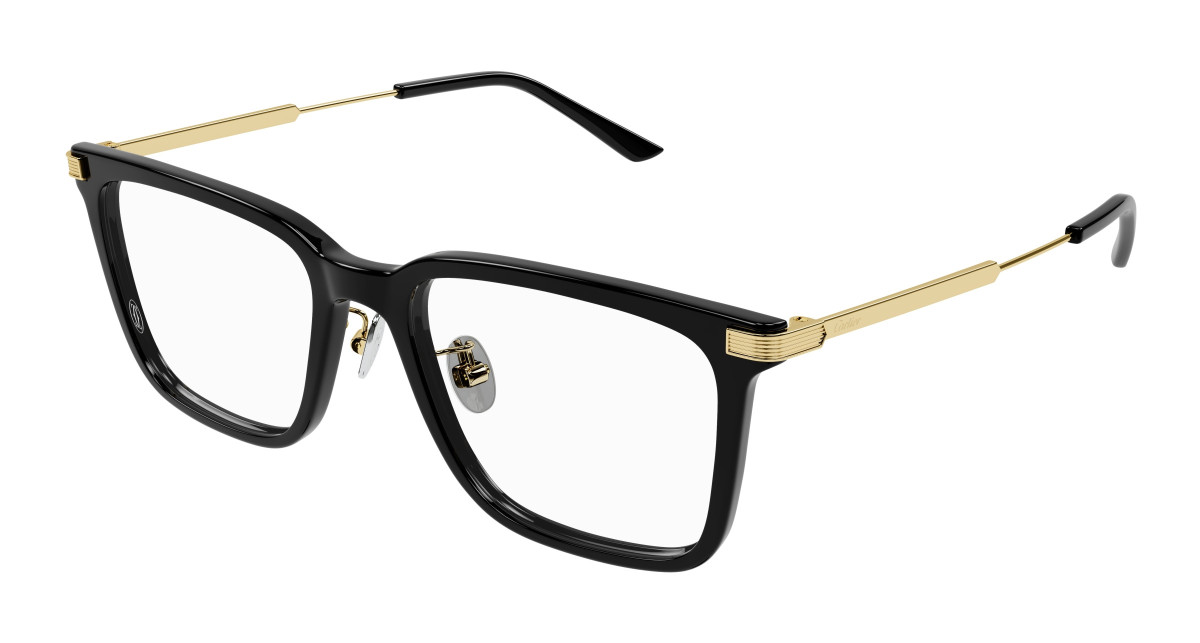 Cartier Eyeglasses CT0384O 003 Black