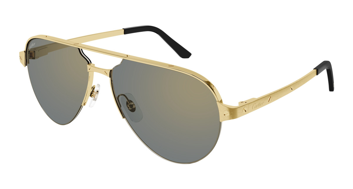 Cartier Sunglasses CT0386S 003 Gold