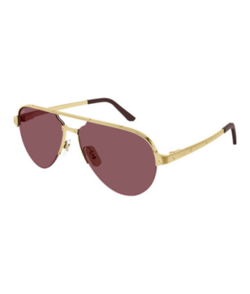 Cartier Sunglasses CT0386S 004 Gold