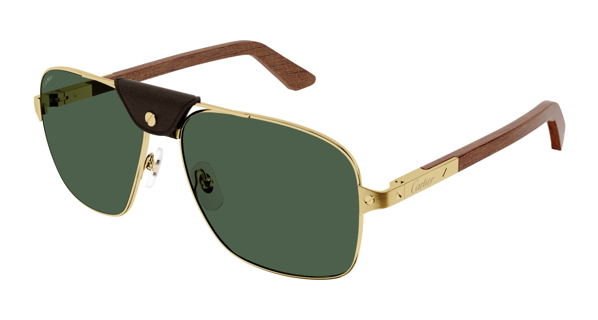 Cartier Sunglasses CT0389S 002 Gold