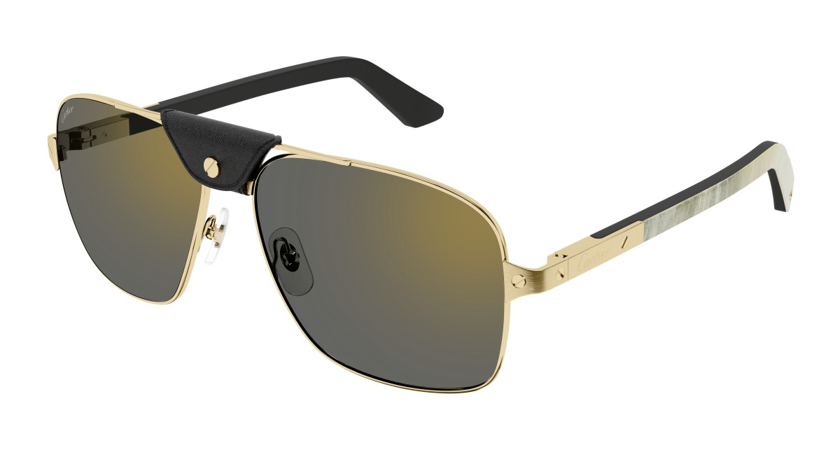 Cartier Sunglasses CT0389S 003 Gold