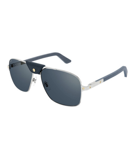 Cartier Sunglasses CT0389S 004 Silver