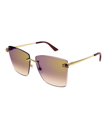 Cartier Sunglasses CT0397S 003 Gold