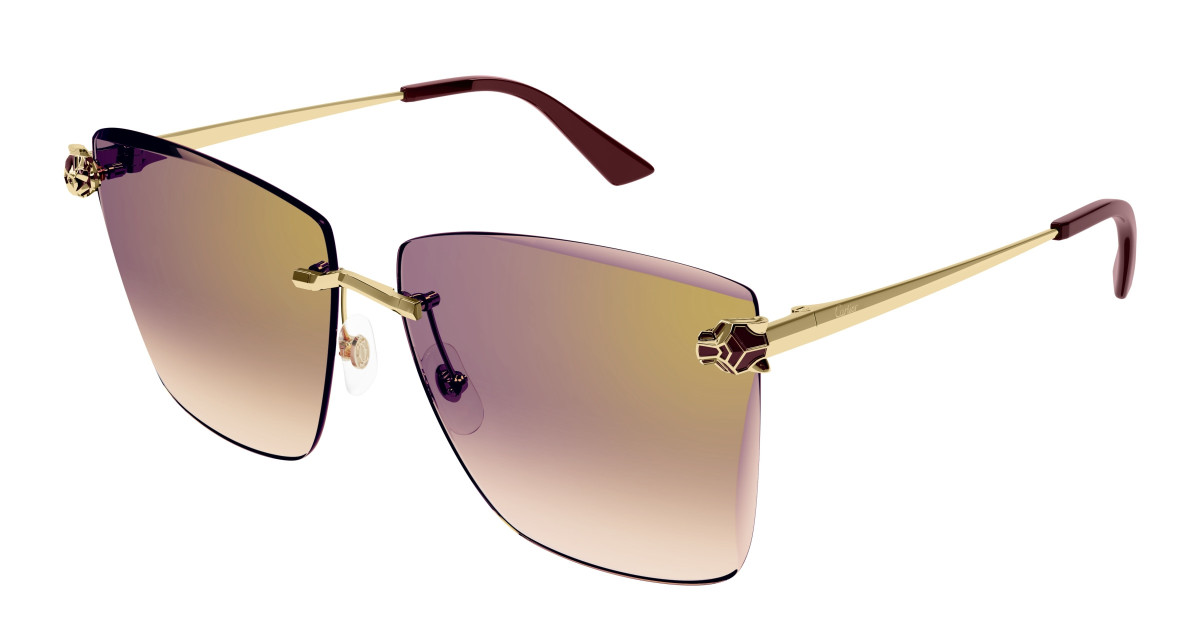 Cartier Sunglasses CT0397S 003 Gold