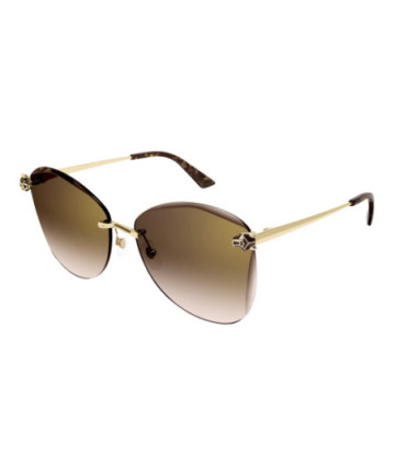 Cartier Sunglasses CT0398S 002 Gold