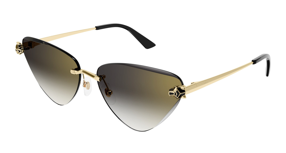 Cartier Sunglasses CT0399S 001 Gold