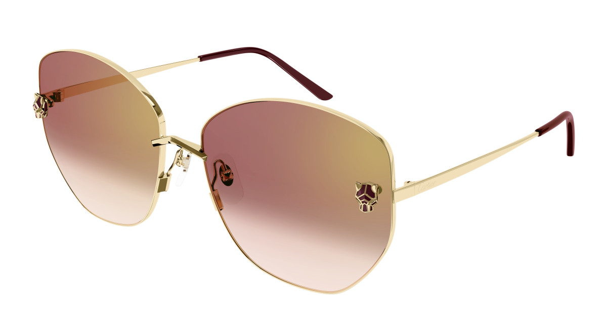 Cartier Sunglasses CT0400S 003 Gold