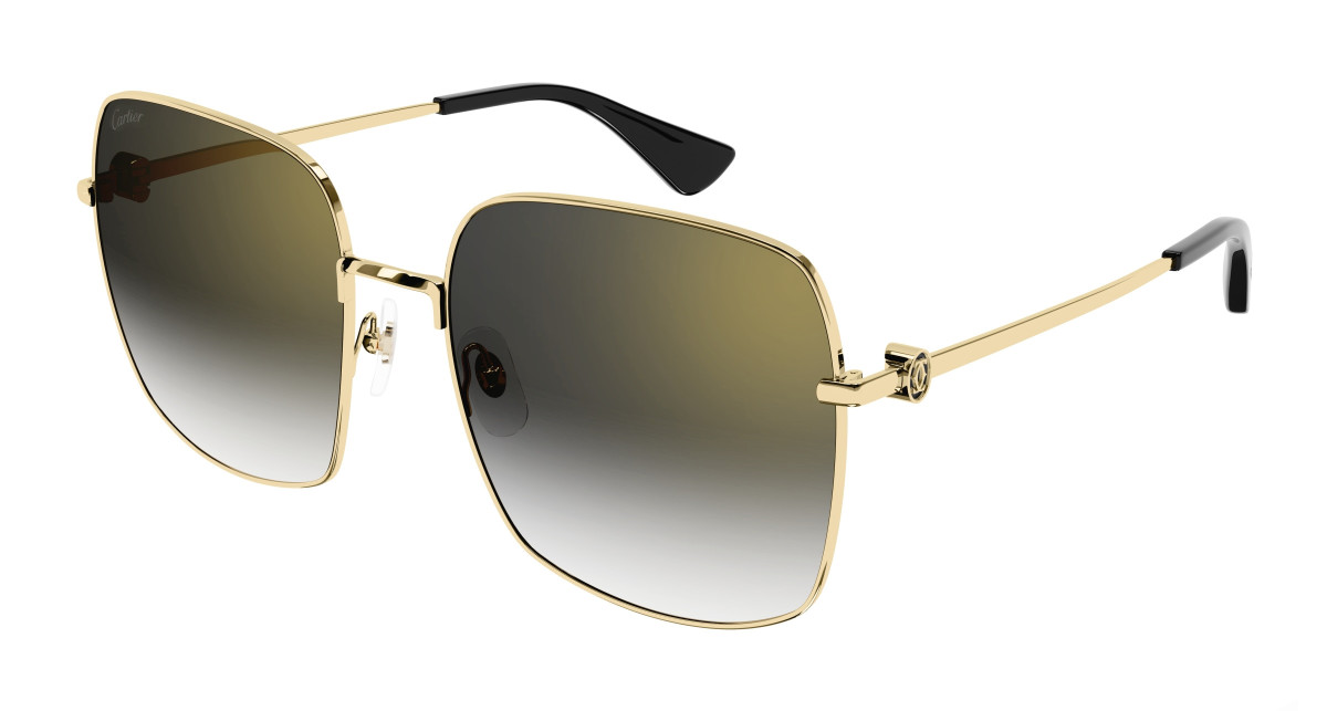 Cartier Sunglasses CT0401S 001 Gold