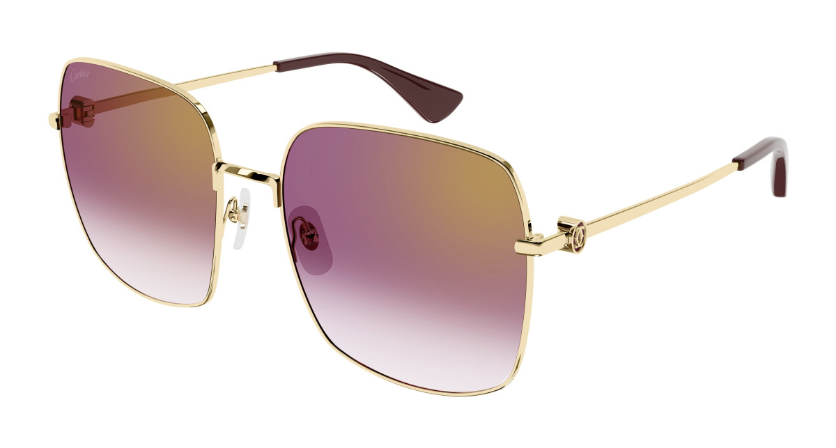 Cartier Sunglasses CT0401S 003 Gold