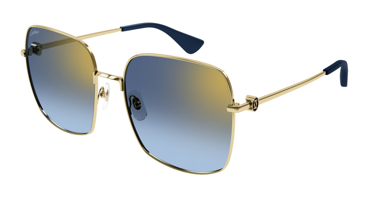 Cartier Sunglasses CT0401S 005 Gold