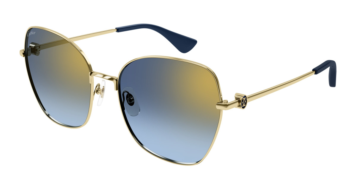 Cartier Sunglasses CT0402S 006 Gold