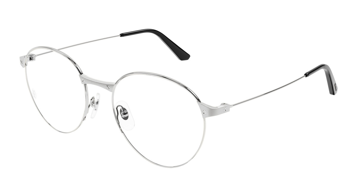 Cartier Eyeglasses CT0405O 002 Silver