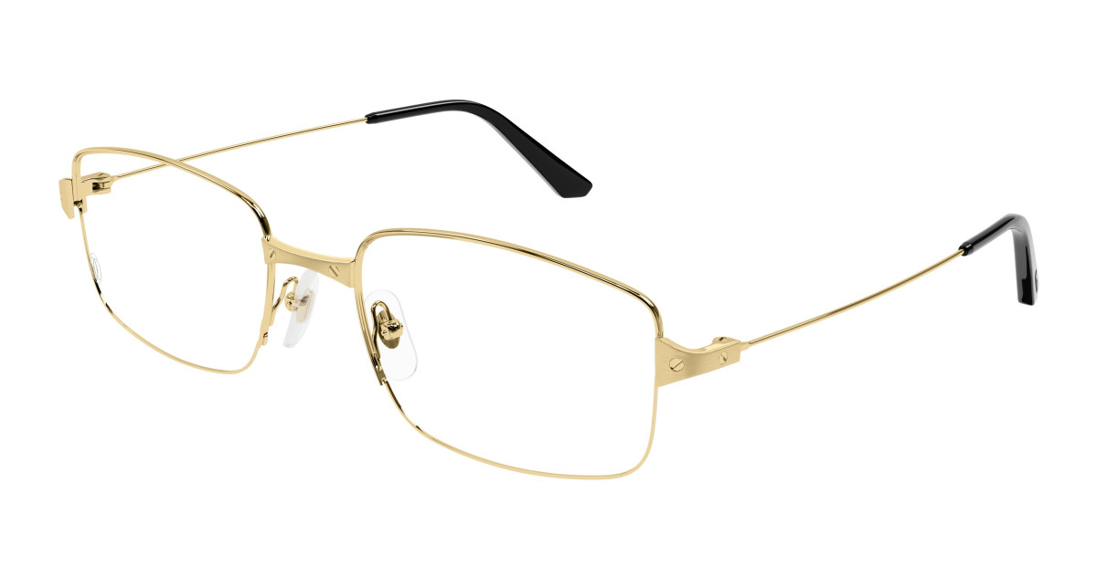 Cartier Eyeglasses CT0406O 001 Gold