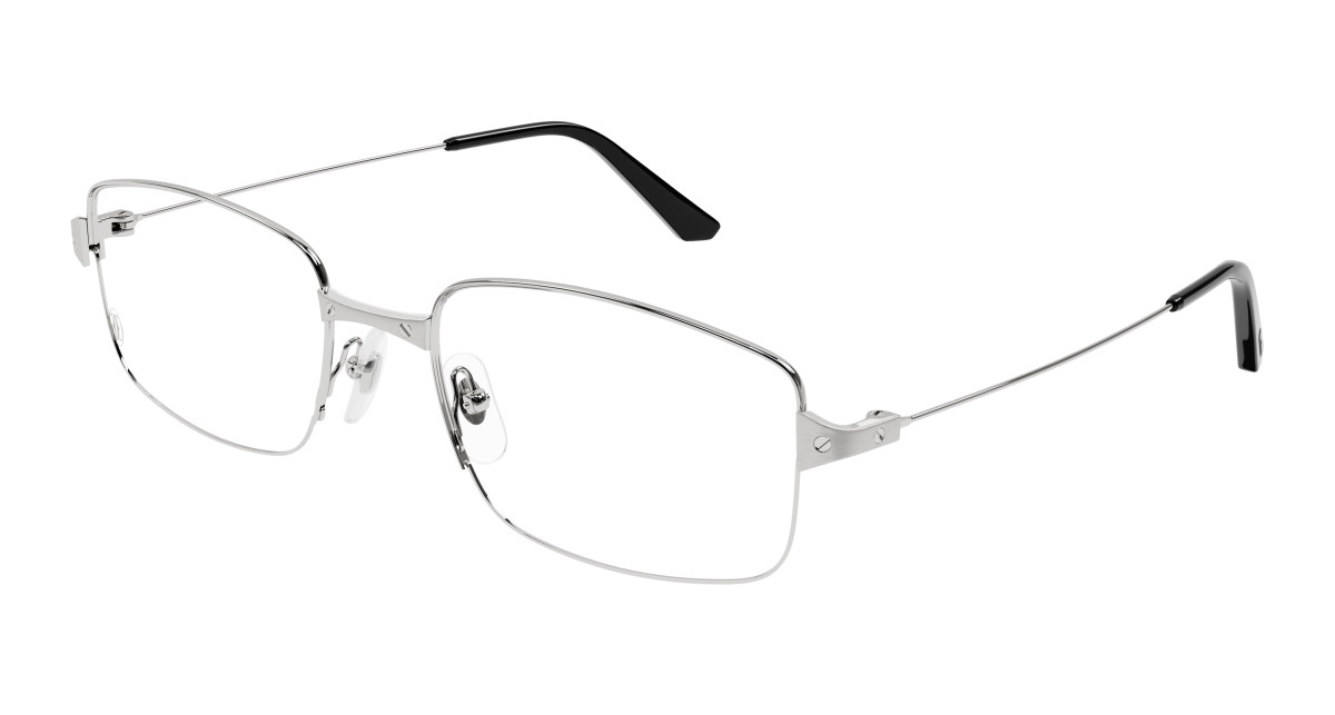 Cartier Eyeglasses CT0406O 002 Silver