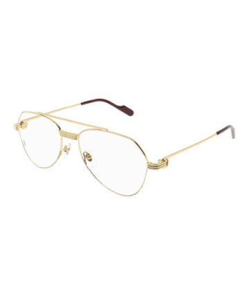 Cartier Eyeglasses CT0409O 001 Gold