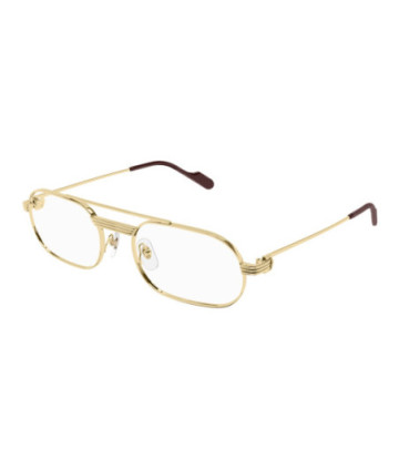 Cartier Eyeglasses CT0410O 001 Gold