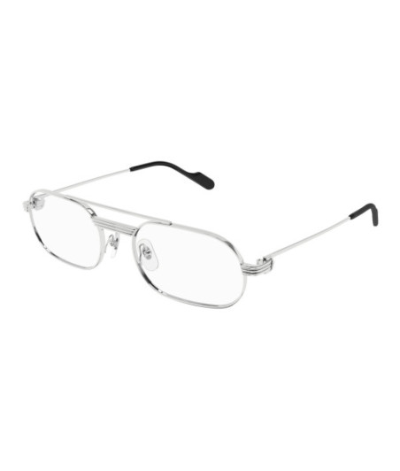 Cartier Eyeglasses CT0410O 002 Silver