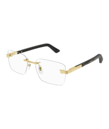 Cartier Eyeglasses CT0411O 001 Gold
