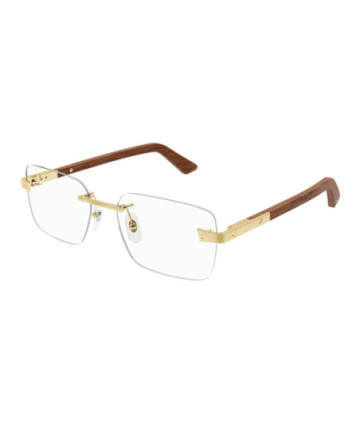 Cartier Eyeglasses CT0411O 002 Gold