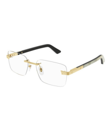 Cartier Eyeglasses CT0411O 003 Gold