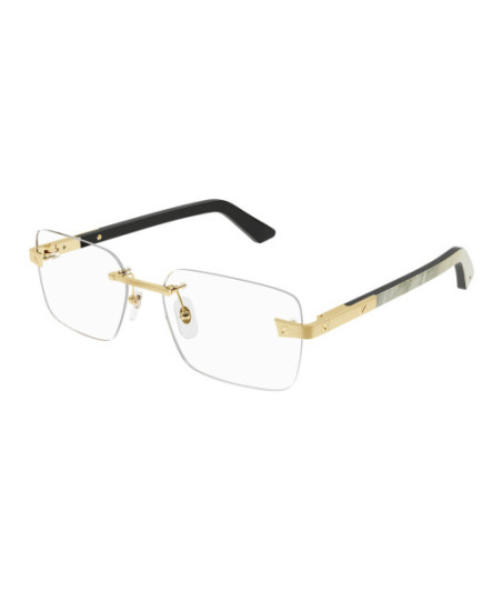 Cartier Eyeglasses CT0411O 003 Gold