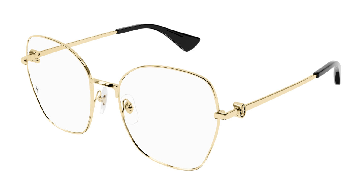 Cartier Eyeglasses CT0413O 001 Gold