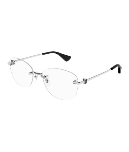 Cartier Eyeglasses CT0414O 002 Silver