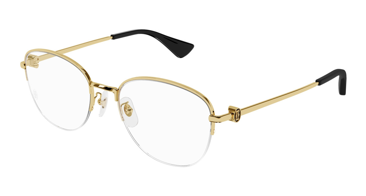 Cartier Eyeglasses CT0415OA 001 Gold