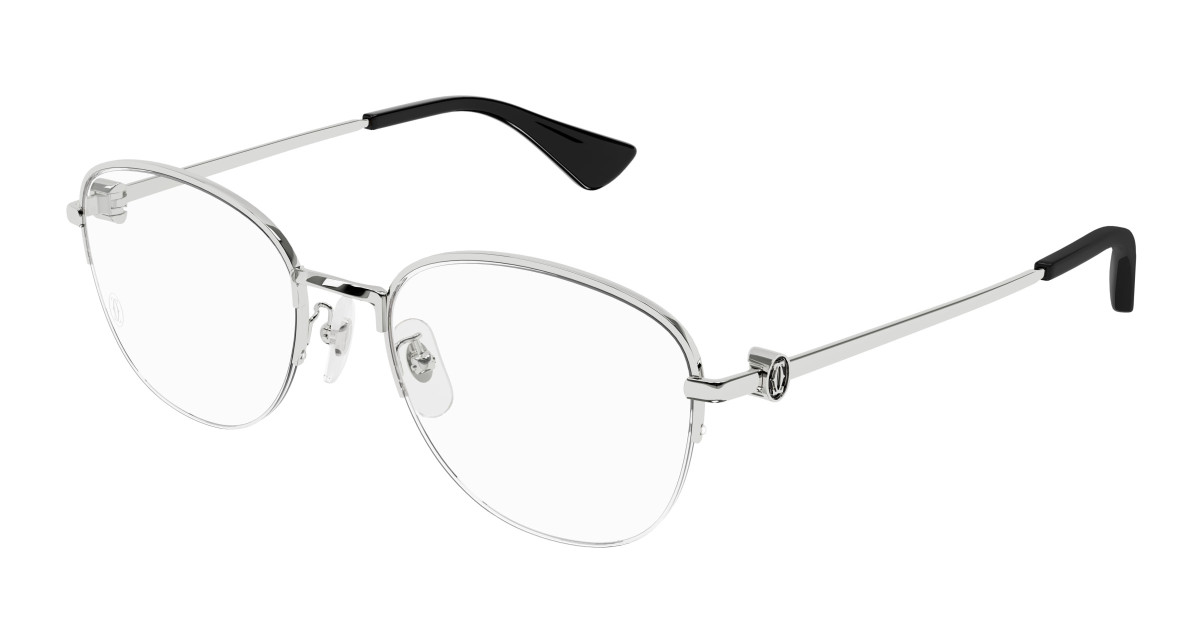 Cartier Eyeglasses CT0415OA 002 Silver
