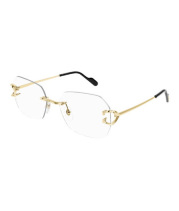 Cartier Eyeglasses CT0416O 001 Gold