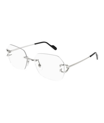 Cartier Eyeglasses CT0416O 002 Silver
