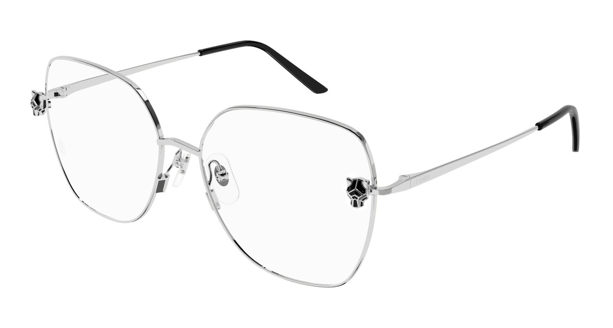 Cartier Eyeglasses CT0417O 002 Silver