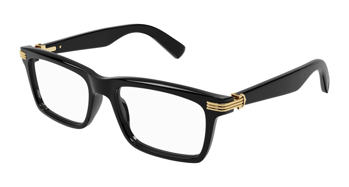 Cartier Eyeglasses CT0420O 005 Black