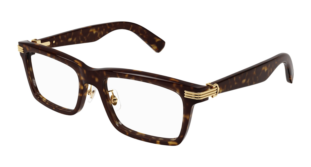 Cartier Eyeglasses CT0420OA 002 Havana