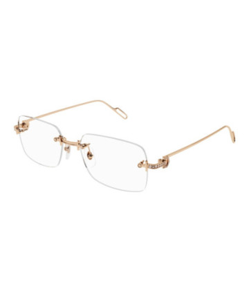 Cartier Eyeglasses CT0421O 001 Copper