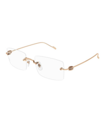 Cartier Eyeglasses CT0422O 001 Copper