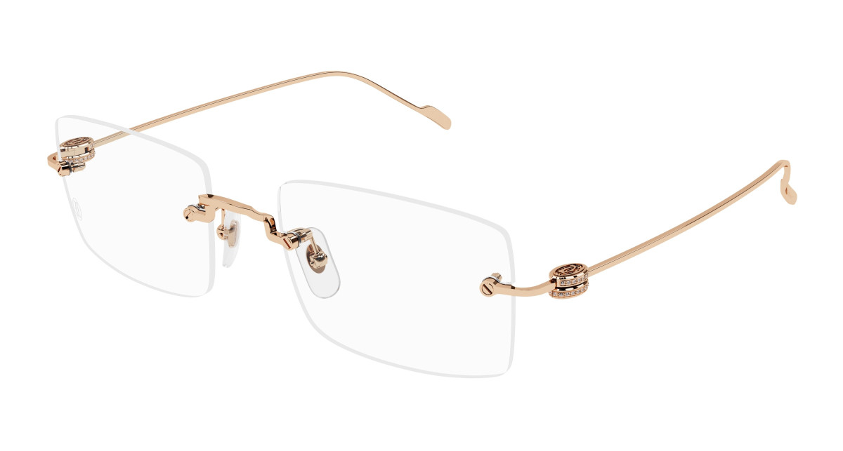 Cartier Eyeglasses CT0422O 001 Copper