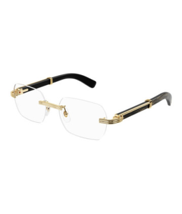 Cartier Eyeglasses CT0423O 001 Gold