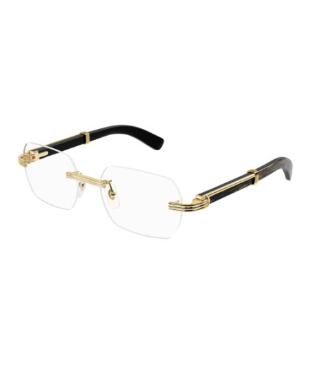Cartier Eyeglasses CT0423O 001 Gold
