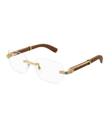 Cartier Eyeglasses CT0423O 002 Gold