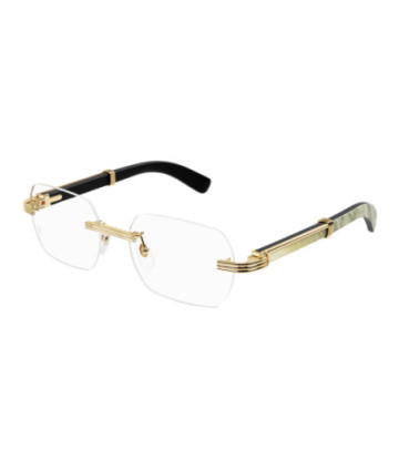 Cartier Eyeglasses CT0423O 003 Gold